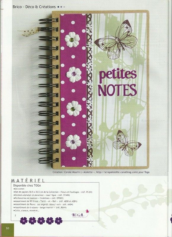 petit carnet note
